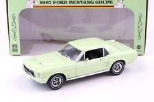 1:18 Greenlight 1967 Ford Mustang Coupé The She Country Mustang Limelite Vert