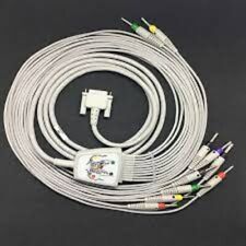10 Câble Ecg Câble Maestros Compatible Avec Magique R Neuf