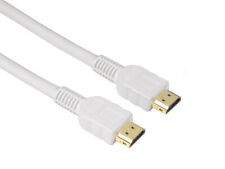 10 Mètre Hama Grande Vitesse Câble Hdmi Avec Ethernet Canal Plaqué - Blanc - 10m
