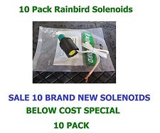 10 Pack Rainbird 700 751 900 950 Eagle Rotor Golf Black Solenoid Gbs 