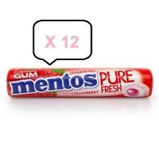 12 X Mentos Candy Roll Fraise Chewy 29 G Halal حلال