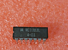 1pcs Mc1303l Op. Amplifier, 2 Func, 10000uv Offset-max, Bipolar, Dip14 Motorola