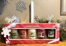 5 Yankee Candle Christmas Votives Samplers - Oval Vintage Classic 1.7 Oz
