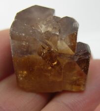 #7 119.80ct Pakistan Natural Terminated Peach Topaz Crystal Specimen 23.95g 18mm