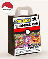 Allemand Pokemon Booster Paquet Surprise Sac, 5 Magnifique Avec ⭐️