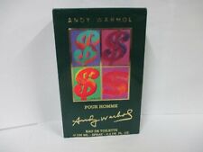  Andy Warhol Pour Homme Eau Toilette Vaporisateur 100 Ml Boite Neuf