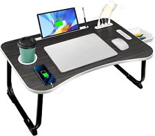 Arvioo Table De Lit Pour Ordinateur Portable Bureau De Lit Pliante Lapdesk