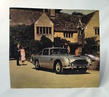 Aston Martin Db5 Copie Exacte Vente Brochure