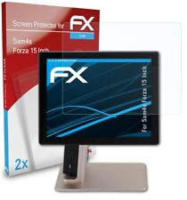 Atfolix 2x Protecteur D'écran Pour Sam4s Forza 15 Inch Clair