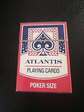 Atlantis Deck Vintage Cartamundi Playing Cards Printed In Belgium