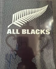 Autographe Dane Coles Photo 15x20cm All Blacks 