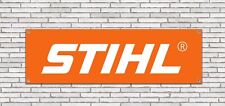 Bannière-banner-banderole-affiche - Pvc - Stihl - Garage Car Atelier Showroom