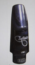 Bari Infinity Hard Rubber Alto Sax Mouthpiece,.072 Facing, Ligature,cap, Inhras5