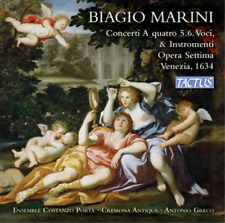 Biagio Marini Biagio Marini: Concerti A Quatro 5.6. Voci, & Instromenti Ope (cd)