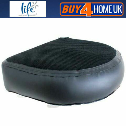 Black Inflatable Life Booster Seat-hot Tub Spas-cushion Ideal For Adults Or Kids