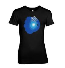 Bleu Queues De - Chirurgien Poisson Fond & Diver Plongée T-shirt. Femmes All