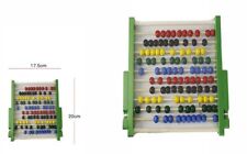 Boulier Abacus Classique Avec Cadre En Bois Avec Perles Bois Coloré Dfh