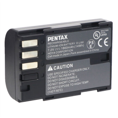 Brand New - Pentax 39830 D-li 109 (b) Ex Battery For Camera, Black 1860mah