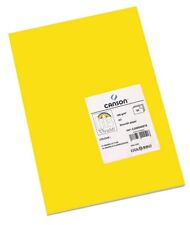Canson Iris Vivaldi A3 250 Gsm Smooth Colour Paper - Fluo Yellow (pack Of 50 She