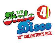 Cd Zyx Italo Disco 12 Inch Collector's Box Vol.4 D'artistes Divers 10cds