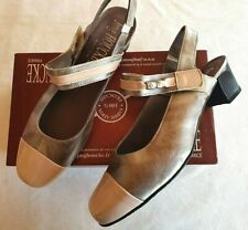 Chaussures En Cuir Verni Poudre Jmg Houcke Modèle Antibes Taille 38 (pa)