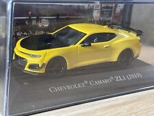 Chevrolet Camaro Zl1 2019 Yellow 1/43 Ixo - Altaya American Cars No. 57