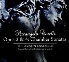 Ckr413 Avison Ensemble; Pavlo Beznosiuk Corelli: Opus 2 & 4: Chamber Sonatas