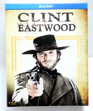 Coffret 7 Bluray Films Cultes Clint Eastwood Collection Pal Vf Neuf Sous Blister
