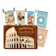 Colosseum - Cartes à Jouer Deux Jeux Severino Baraldi Pont Lo Scarabeo Pc55