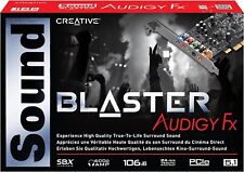 Creative Sound Blaster Audigy Fx Carte Son Interne 5.1 Sbx Prostudio *neuf*