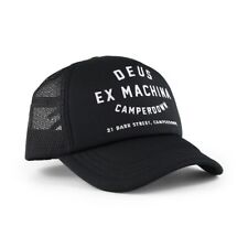 Deus Ex Machina Camperdown Address Mesh Back Trucker Casquette - Noir