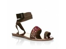  Diesel Chaussures Sandales Femme Cuir Sequins Valeur 130 Euros Fille Confort+++