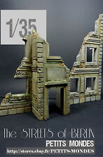  Diorama Kit Maquette 1 35 Batiment En Ruine Pro Built / Peint Et Decore