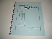 Duplexer Tuning Guide (easy Guide Of How To Tune Various Duplexers Vhf Uhf)