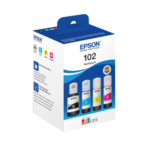 Epson 10 Ecotank 4-colour Multipack :: C13t03r640 (consumables > Ink And Toner 