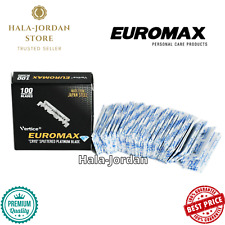 Euromax Single Edge Half Blades Platinum Coated Blades Livraison Gratuite...