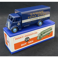 Ex Mag Guy Vixen Van ' Lyons' Atlas Reproduction Dinky Miniature Nt514