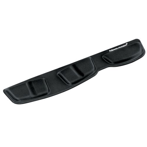 Fellowes Fabrik Keyboard Palm Support Black Black Support (us Import)