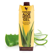 Forever Aloe Vera Gel - Pulpe D'aloe Vera 99,7% Molécule Antioxydante - 1000 Ml