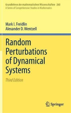 Freidlin, Mark I. Random Perturbations Of Dynamical Systems Book Neuf