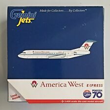 Gemini Jets 1/400 - American West Express Fokker 70 - Gjawe1060 - Neuf