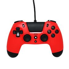 Gioteck - Vx4 Red Wired Controller For Ps4 And Pc Gamepad, (sony Playstation 4)