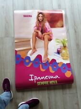 Grand Poster Affiche Promo De Shakira Pour La Marque Ipanema