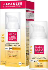 Hada Labo Tokyo Sun Creme Solaire Visage - Crème Solaire 50 Ml 30spf - Crème Sol