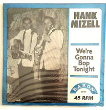 Hank Mizell 8 Songs Inedites Rockabilly Very Rare 45 Rpm Lp Size 30 Cm