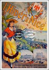 Hiver à Nice Réf196 - Poster Hq 45x60cm D'une Affiche/ - Poster Hq Vintage