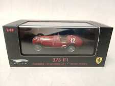 Hot Wheels Elite Ferrari 375 F1 #12 Gonzalez 1st Win Silverstone 1951 1/43