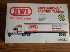 Hwi The Friendly Ones International Cab With Trailer Diecast Metal