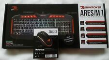 Ibuypower Ares E1 Black Gaming Keyboard Led Zeus E2 Optical Mouse New