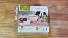 Infantino Fresh Squeezed Steam & Smush Baby Food Maker Preparation Store & Serve